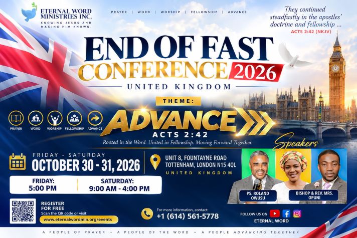 End of Fast Conference (UK - 2026)