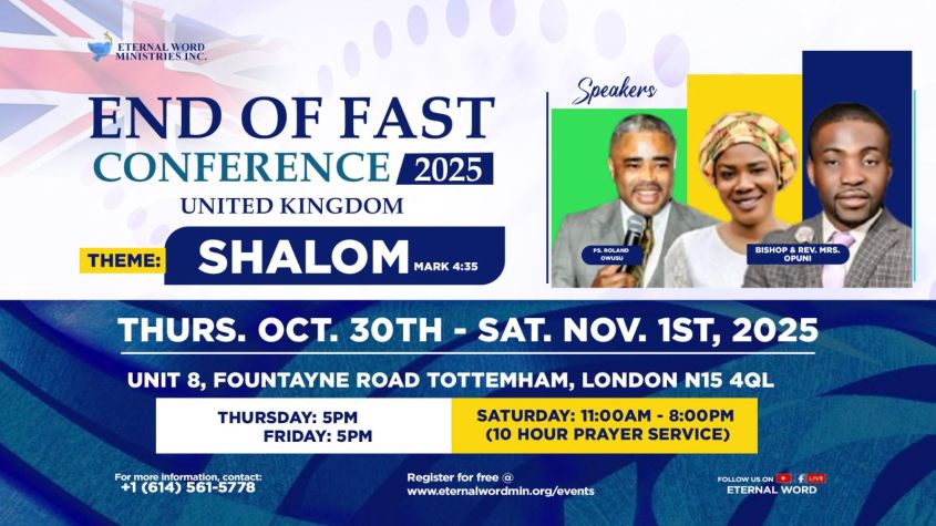 End of Fast Conference (UK - 2025)